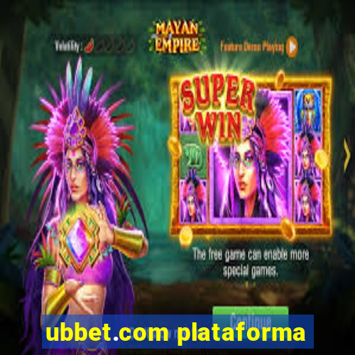 ubbet.com plataforma